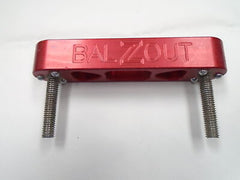 6" ARM ANODIZED BLACK