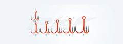 BKK Spear-21 UVO Treble hooks