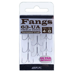 BKK Fangs-63 UA Saltwater Treble hooks