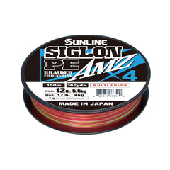 Sunline SIGLON PE×4 AMZ 150M Multicolor