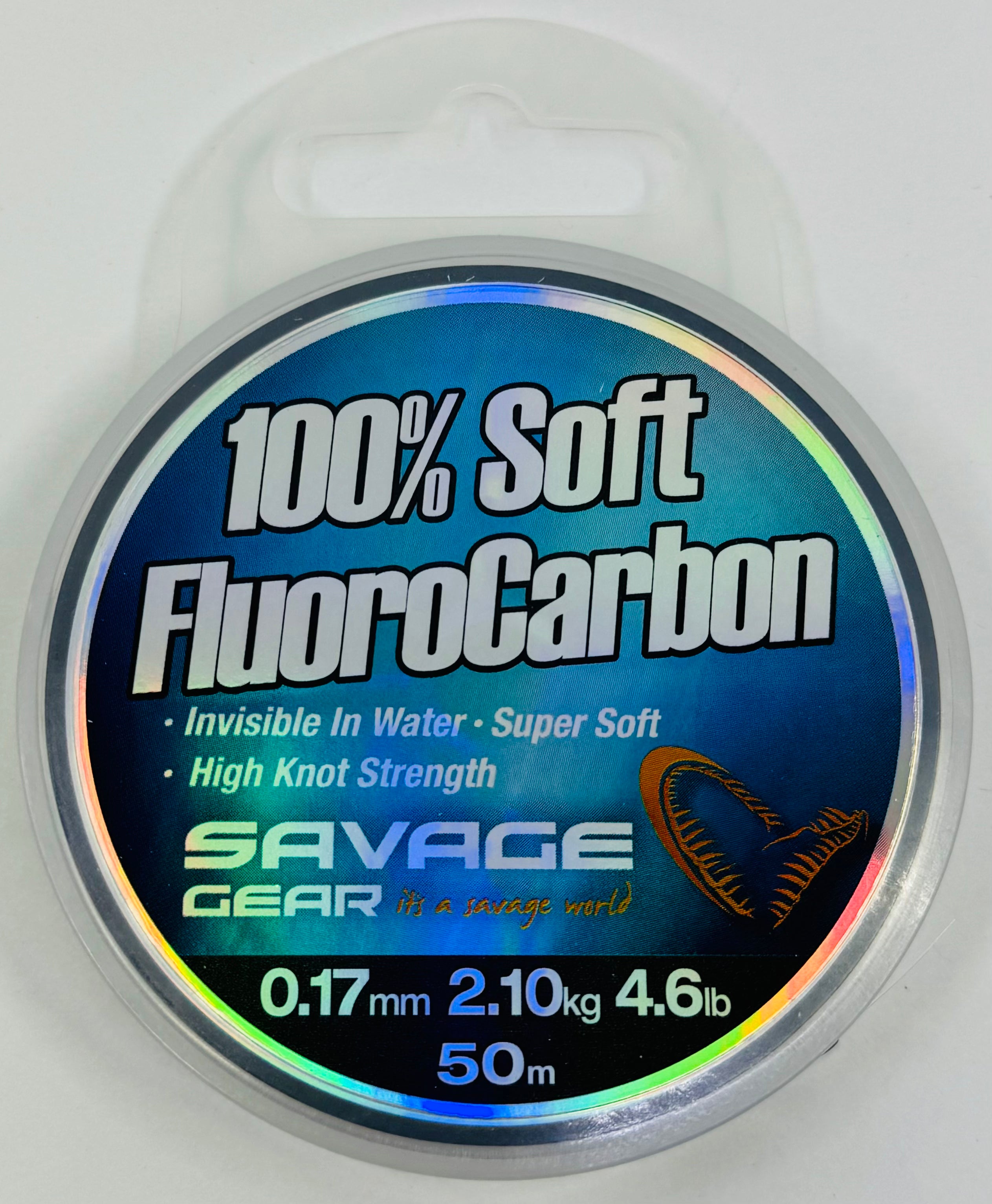 fluorocarbon savage gear Savage Gear soft fluorocarbon 50m, 0,17 mm, 2,1kg – Ratter Baits