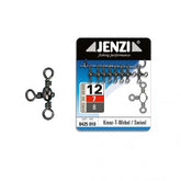 Jenzi Crossline Swivel, black-nickel color