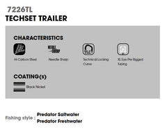 VMC TECHSET TRAILER HOOKS