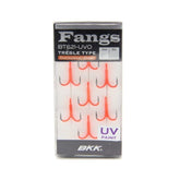 BKK Fangs BT621-UVO Treble hooks