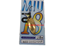 Trout Spoons Forest MIU 2019