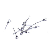 Pikecraft Bait Pin Stinger Spikes L Stainless Steel Black pack/10pcs