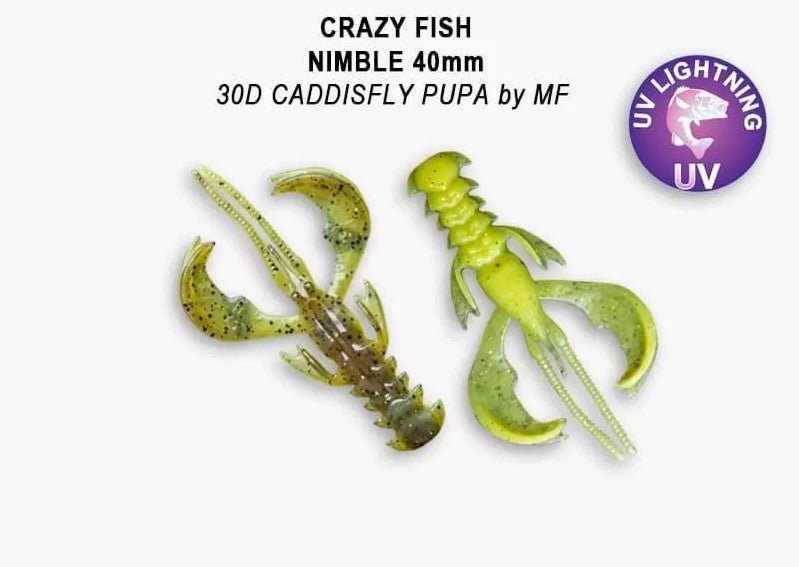 Crazy Fish Nimble 65mm - Ratter BaitsCrazy Fish Nimble 65mmCrazy Fish