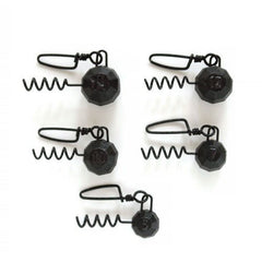 Fanatik SET MIX CORKSCREW JIG HEAD with Carabiner - Ratter BaitsFanatik SET MIX CORKSCREW JIG HEAD with CarabinerFanatik