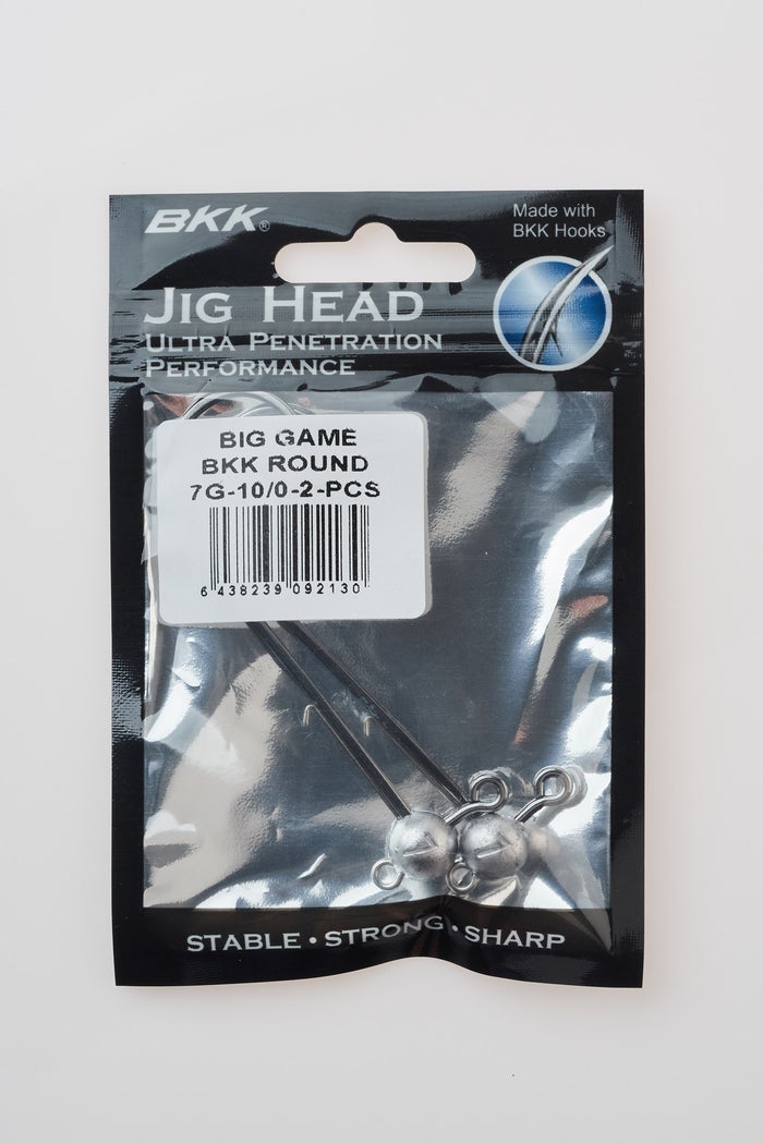 Hooks BKK Big Game round-Lead Jig heads-BKK