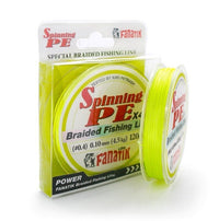 PE-line FANATIK Spinning PE X4 Yellow-Braid line-Fanatik