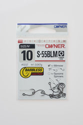 S-55BLM Barbless-Single hooks-Owner