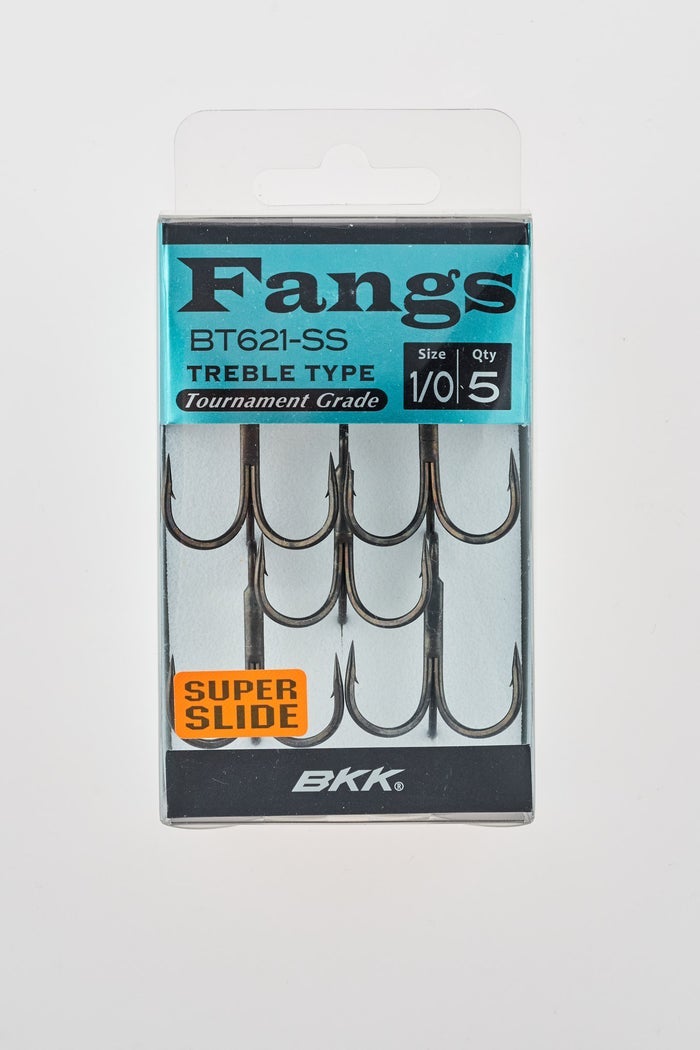 Treble hooks BKK 3-H teflon BT621-Treble hooks-BKK