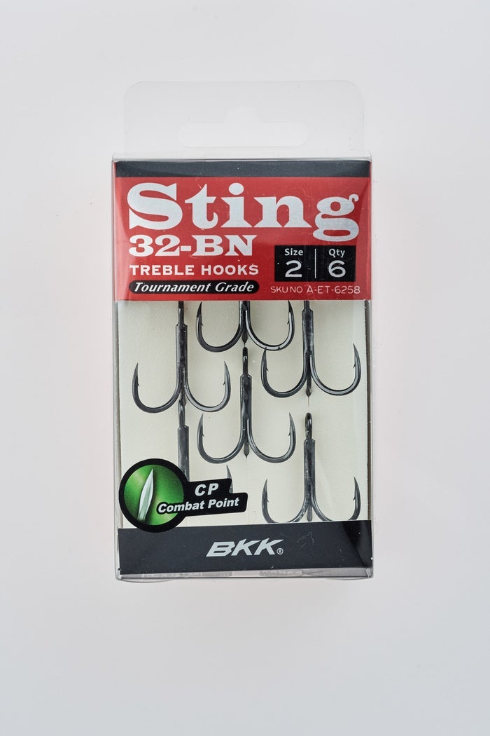 Treble hooks BKK Sting-32-Treble hooks-BKK
