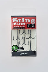 Treble hooks BKK Sting-32-Treble hooks-BKK
