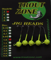 Trout Zone Jig Heads 5pc