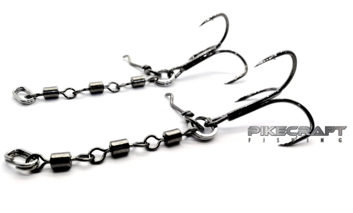Swivel Rig 3-way swivel Stinger Rig M BKK 1/0 | Lure sizes 14-18cm