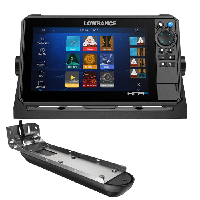 Lowrance HDS Pro 9 Combo Device with Active Imaging HD 3-in-1 Transducer