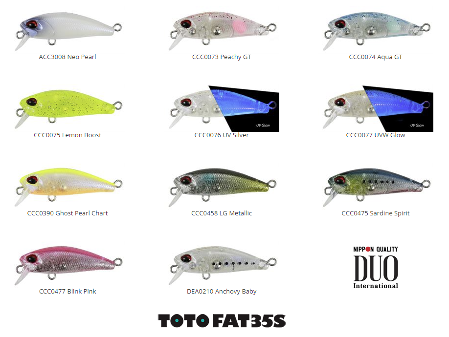 Lure DUO Toto Fat 35S 35mm 2.1g