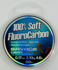 Savage Gear soft fluorocarbon 50m, 0,17 mm, 2,1kg