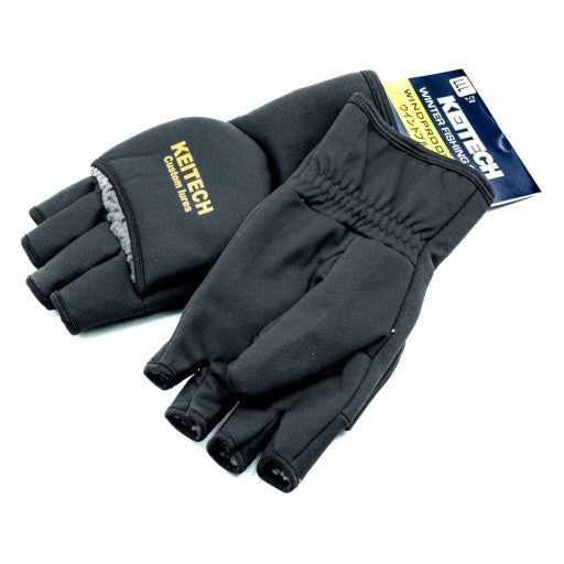 Keitech Winter Fishing Windproof Gloves