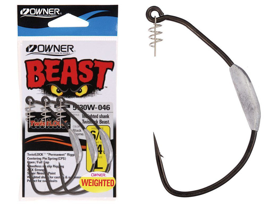 Owner Beast hook 5130W-068 — Ratter Baits