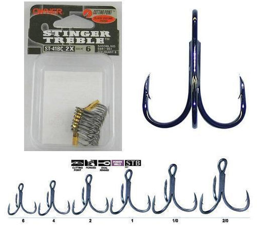 SouthBend Size 4 Bronze Treble Fishing Hook (4-Pack) - Anderson Lumber