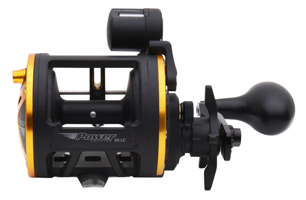 Patriot Power Counter 30 trolling reel, 0.40/410m, 2+1 bearings, 3.8:1, line counter with meters