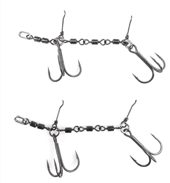 The Swivel Rig L | Lure sizes 16-20cm 2x Stinger Rig with 1/0 BKK Spear-21