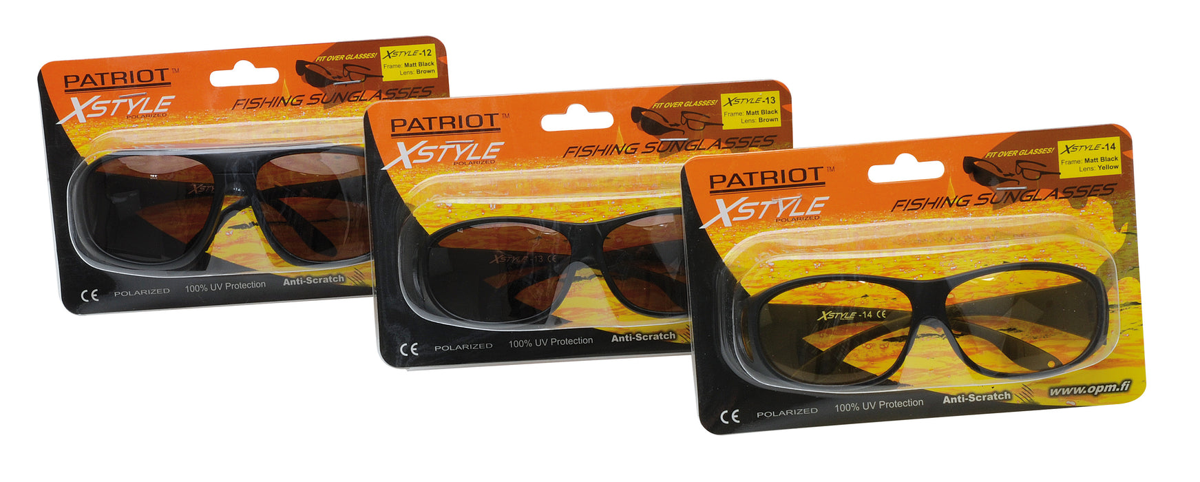 Patriot XST-12 sunglasses, Brown lens