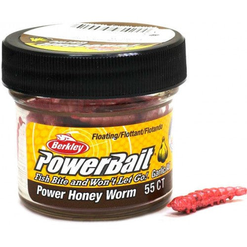 Berkley PowerBait® Power® Honey Worm Yellow with Scales 2.5cm - TroutShop