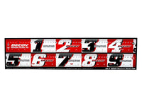 DECOY DA-6 MEASURE STICKERS 100 (520 X 125 MM)