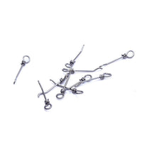 Pikecraft Bait Pin Stinger Spikes L Stainless Steel Black pack/10pcs