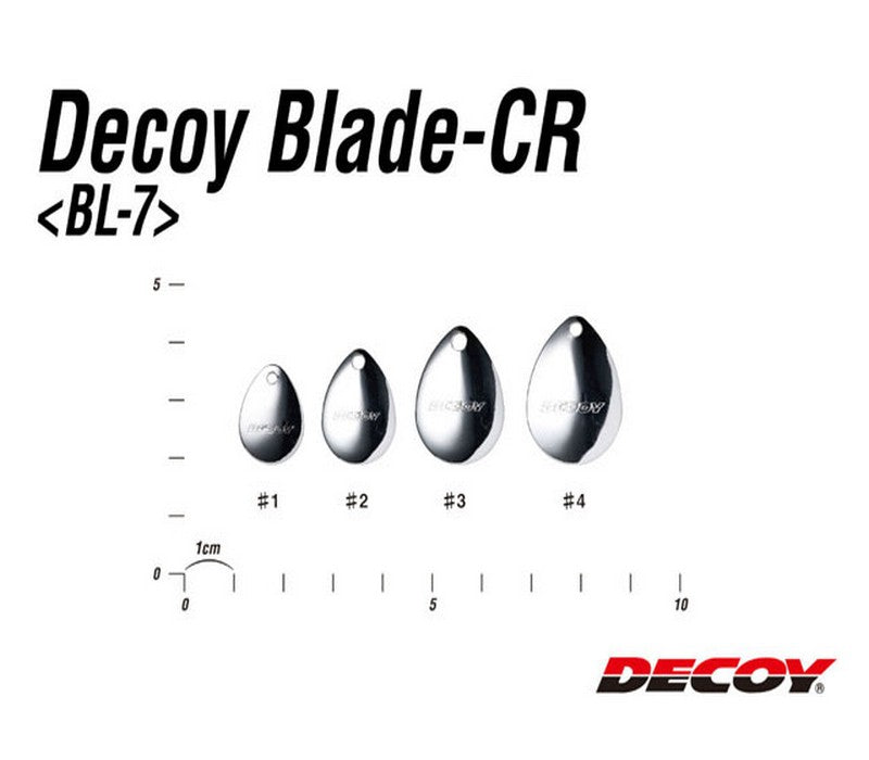 Decoy Blade CR BL-75 Silver