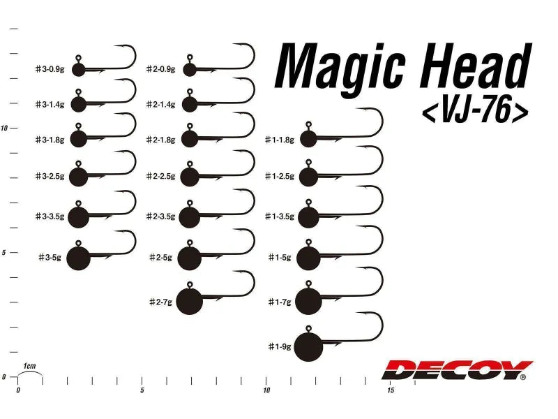 Jig Heads Decoy MAGIC HEAD VJ-76 (4pcs)