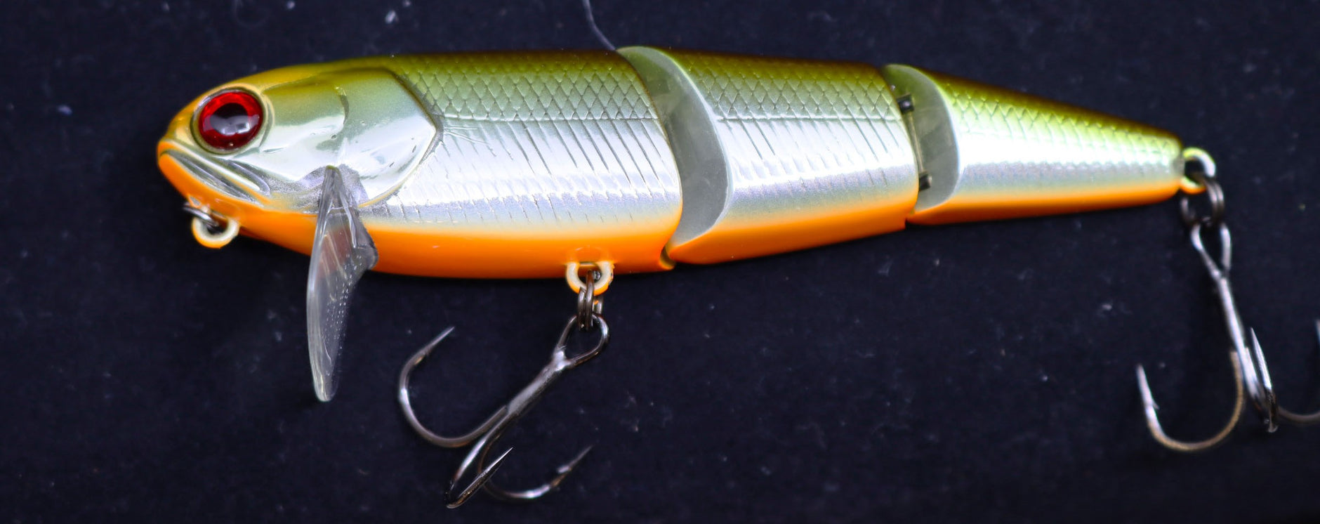 Leurre Souple Jackall Tide Beat 1.5 Pouces, Vert Stealth, Pour Bar, 10 Pièces