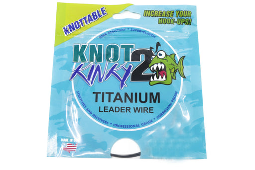 Knot 2 Kinky 7-Strand Nickel-Titanium Fishing Leader Wire – Aquateko