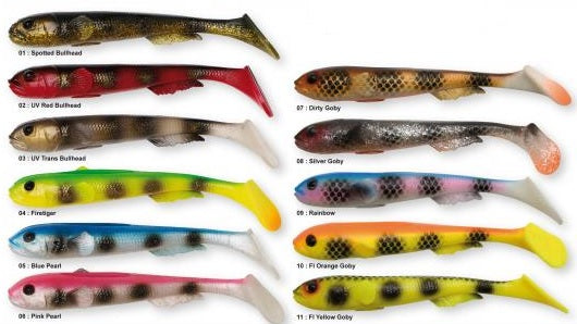 Silicone lure Savage Gear 3D LB Goby Shad 23cm 96g