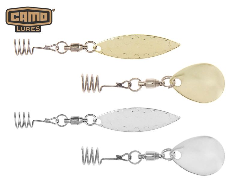 CAMO Blade Spin - Willow Gold (2pcs.) — Ratter Baits