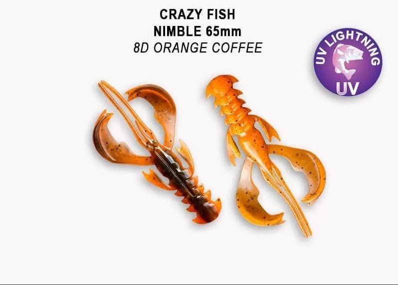 Crazy Fish Nimble 65mm - Ratter BaitsCrazy Fish Nimble 65mmCrazy Fish