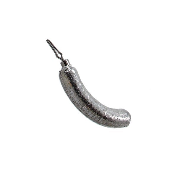 Drop-shot lead weight ''Banana''-Lead weights-Ratter Baits