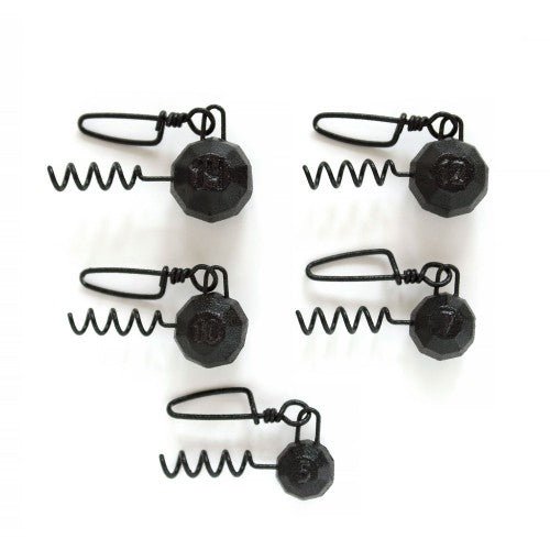 Fanatik SET MIX CORKSCREW JIG HEAD with Carabiner - Ratter BaitsFanatik SET MIX CORKSCREW JIG HEAD with CarabinerFanatik