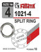 Fanatik SPLIT RING 1021 (10pc) - Ratter BaitsFanatik SPLIT RING 1021 (10pc)Fanatik