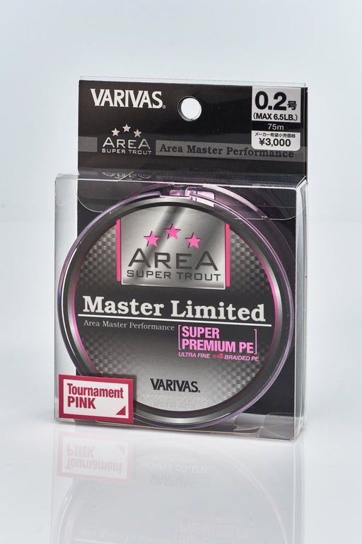 Varivas Master Limited Premium PE Pink 75m — Ratter Baits