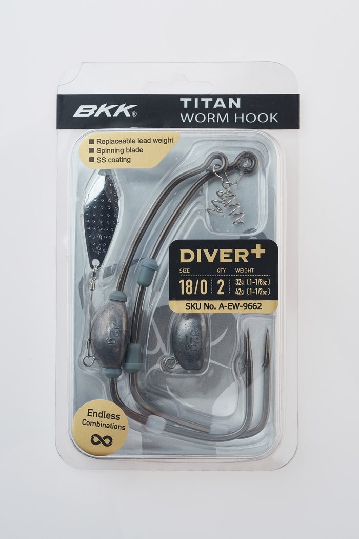 Offset hooks BKK Titan Diver Koko-Offset hooks-BKK