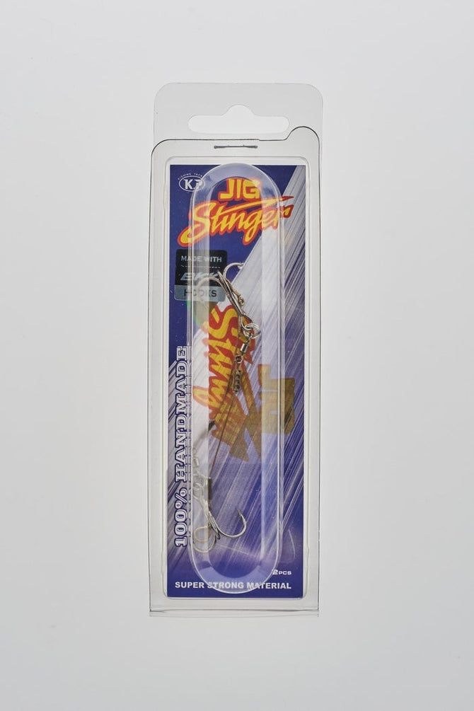 Owner Cartiva ST-46RD Stinger Triple Hook - Red Finish Fishing Hook For Bass & Trout (Size 3)