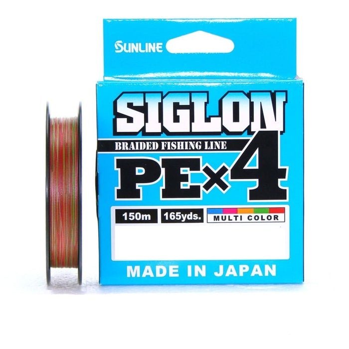 Sunline SIGLON PE×4 150M Multicolor-Braid Lines-Sunline