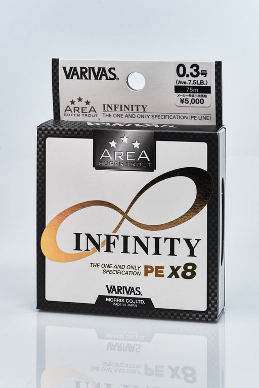 Super Trout Area Infinity PE X8 75m-Braid line-Varivas