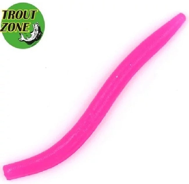 Trout Zone  Wake Worm-2-Silicone lure-Trout Zone